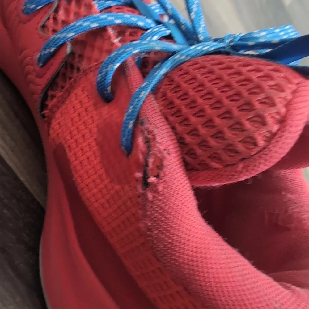Under Armour Embiid 1‎ HOVR Mens Orange Red/Gray Size 11.5 Shoes